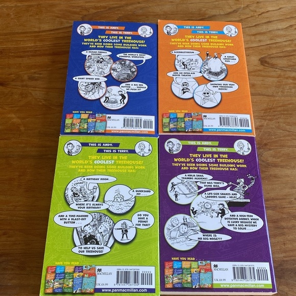 7 x Softcover “Treehouse” Chapter Books - Picture 7 of 7